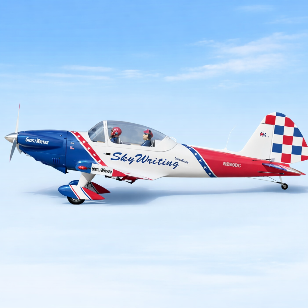 Ghostwriter Super Chipmunk, 81 Inch 35 to 40CC  ARF, Seagull Models