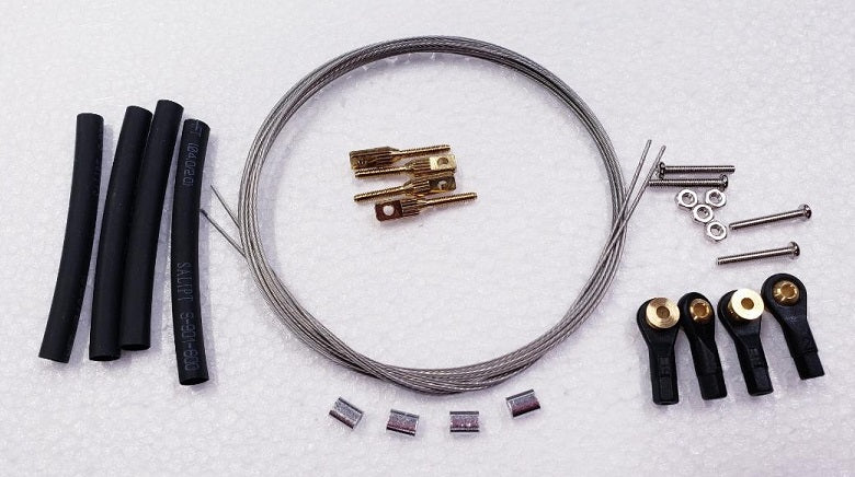 Pull-Pull Rudder 1MM Cable System, Gator RC