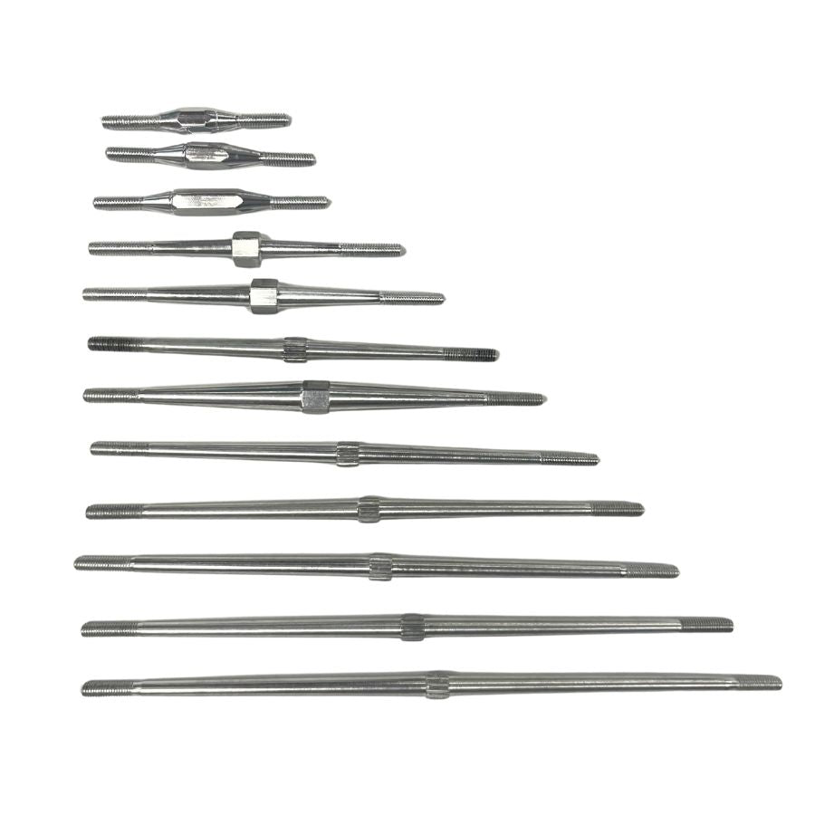 Gator-RC Aluminum M3 Turnbuckles | 35mm–140mm | 2-Pack – Gator RC