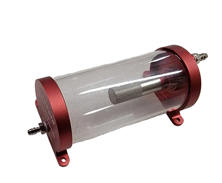 CNC Ultimate Air Trap Anti-bubble 125ml (4.2 OZ.)  Fuel Tank for RC Jets, Gator-RC