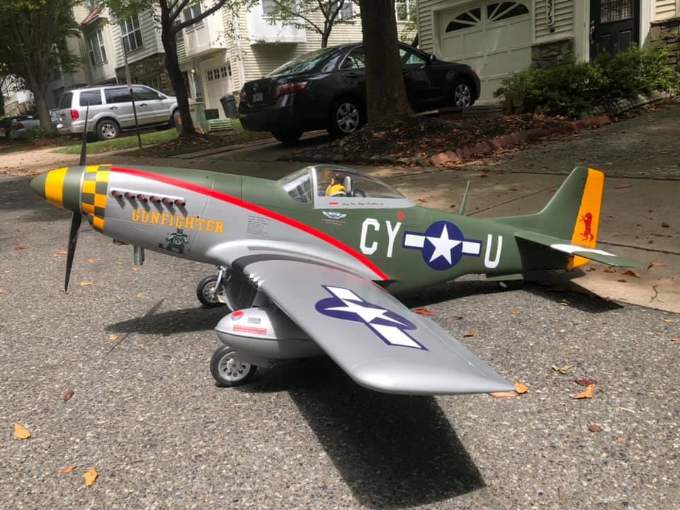 TopRC Model P-51D Mustang Gunfighter 89