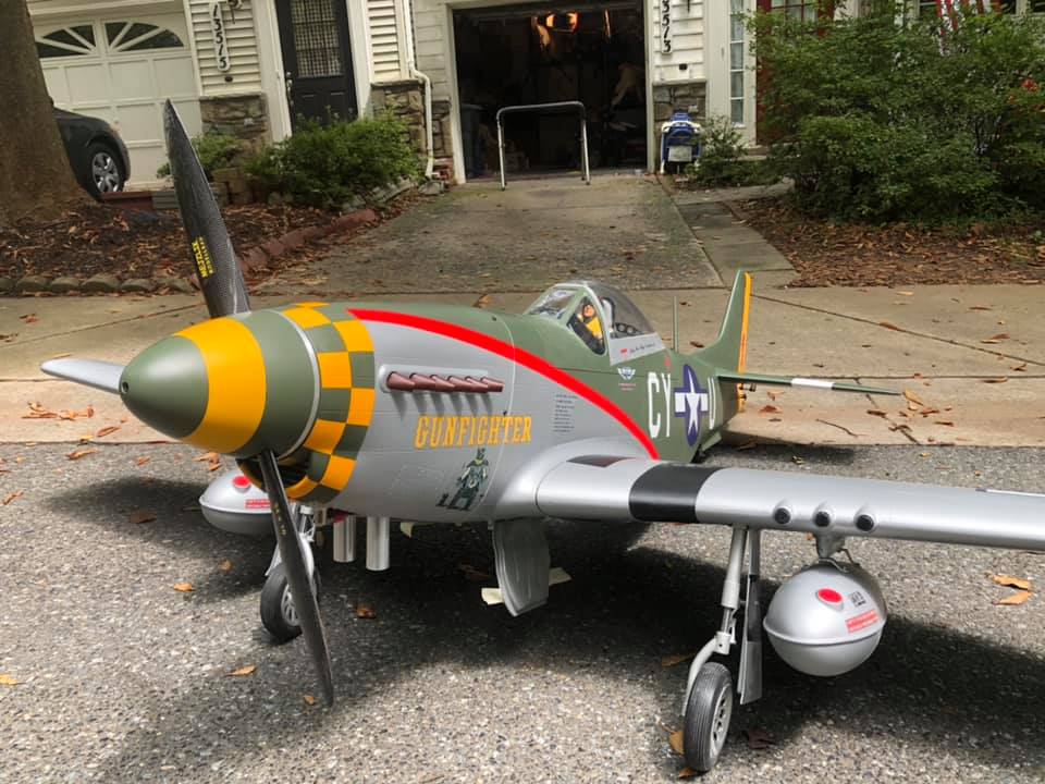 TopRC Model P-51D Mustang Gunfighter 89
