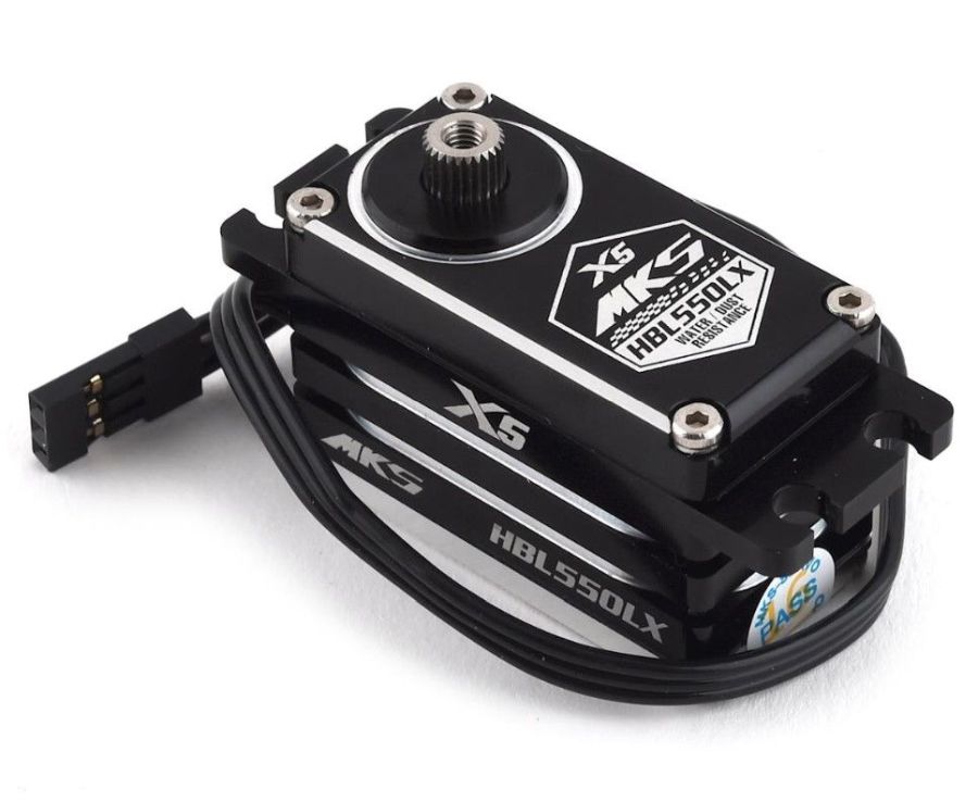 MKS HBL550LX Titanium Gear, Low Profile Servo (HV)