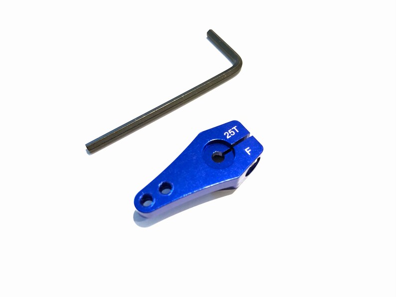 Servo Arm, 20mm (.78 inch) 25T Futaba (Gator RC) Heavy Duty Metal Unilateral