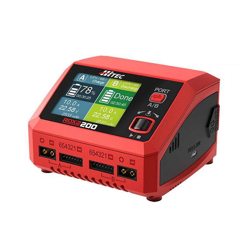 Hitec RDX2 200 AC/DC Multi-Function Smart Charger HRC44370