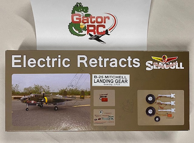 Seagull Models, Mitchell B-25 Retract Set – Gator RC