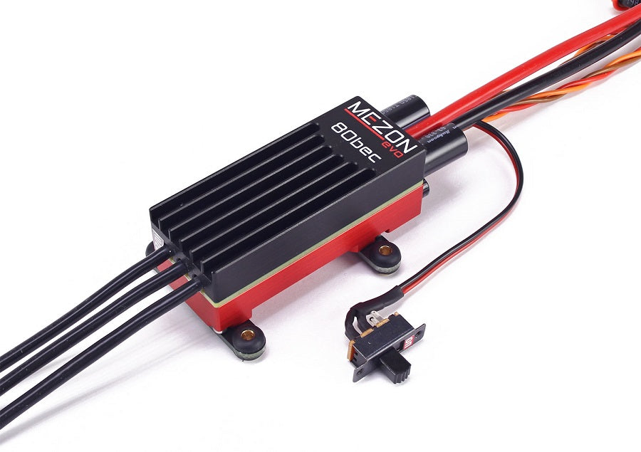 Jeti Mezon EVO 80HV/SB 12S/15A Brushless ESC w/Telemetry, Integration