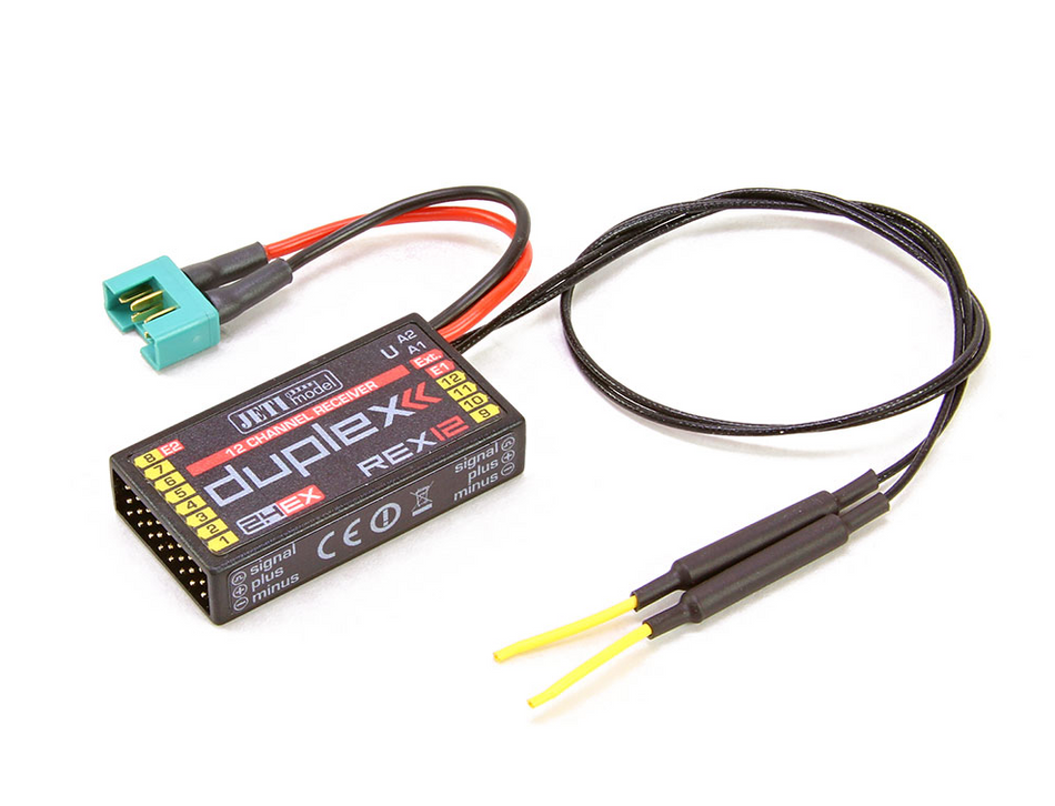 Jeti Duplex EX R12 REX EPC 2.4GHz Receiver w/Telemetry