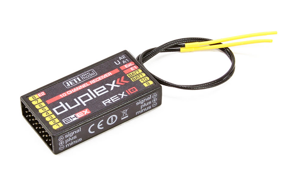 Jeti Duplex EX R10 REX 2.4GHz Receiver w/Telemetry