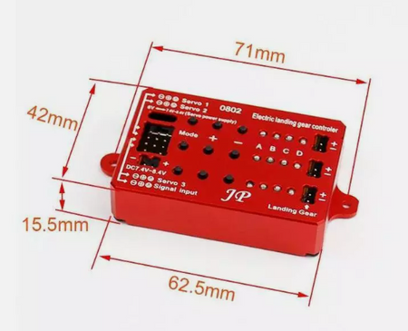 jp gear JP Hobby Multifunctional Electric Landing Gear Controller