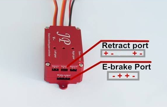 landing gear controller JP Hobby ER-150 V-1B Retract Controller & Brake Module