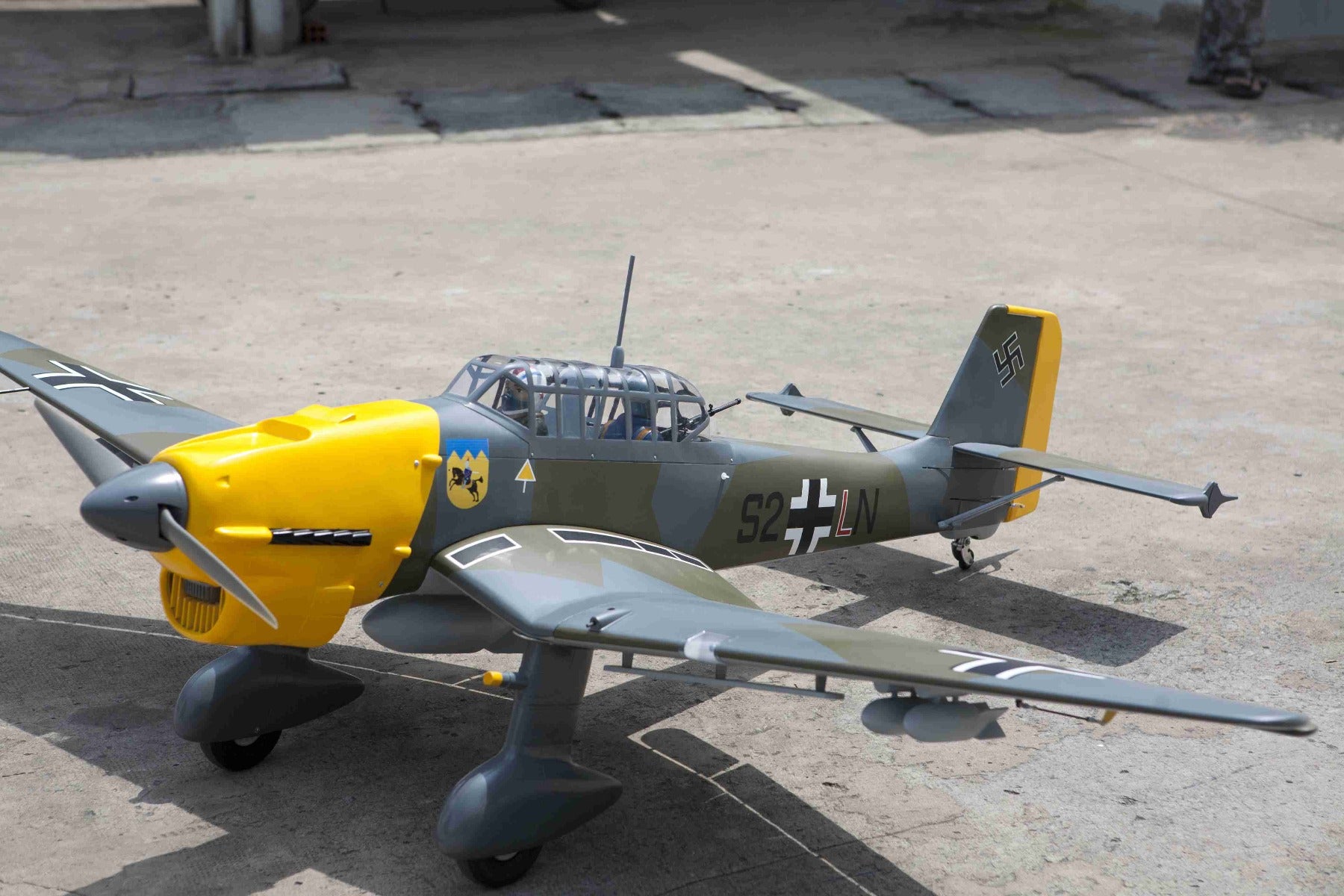 SEAGULL JU-87 STUKA GIANT SCALE 40-50CC 2286MM – Gator RC