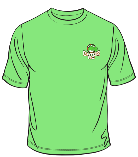Gator-RC T-Shirt, Grey or Green