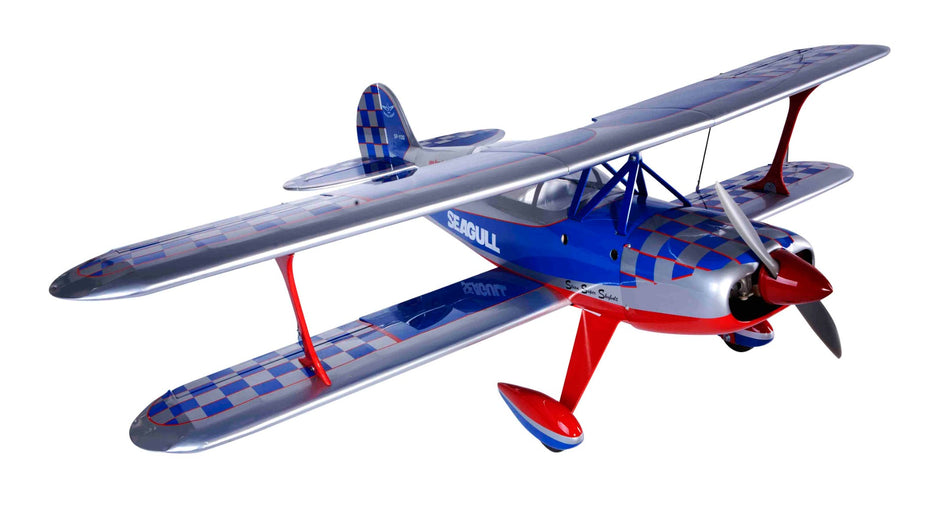 Steen Skybolt, Blue/Silver (ARF) Seagull Models