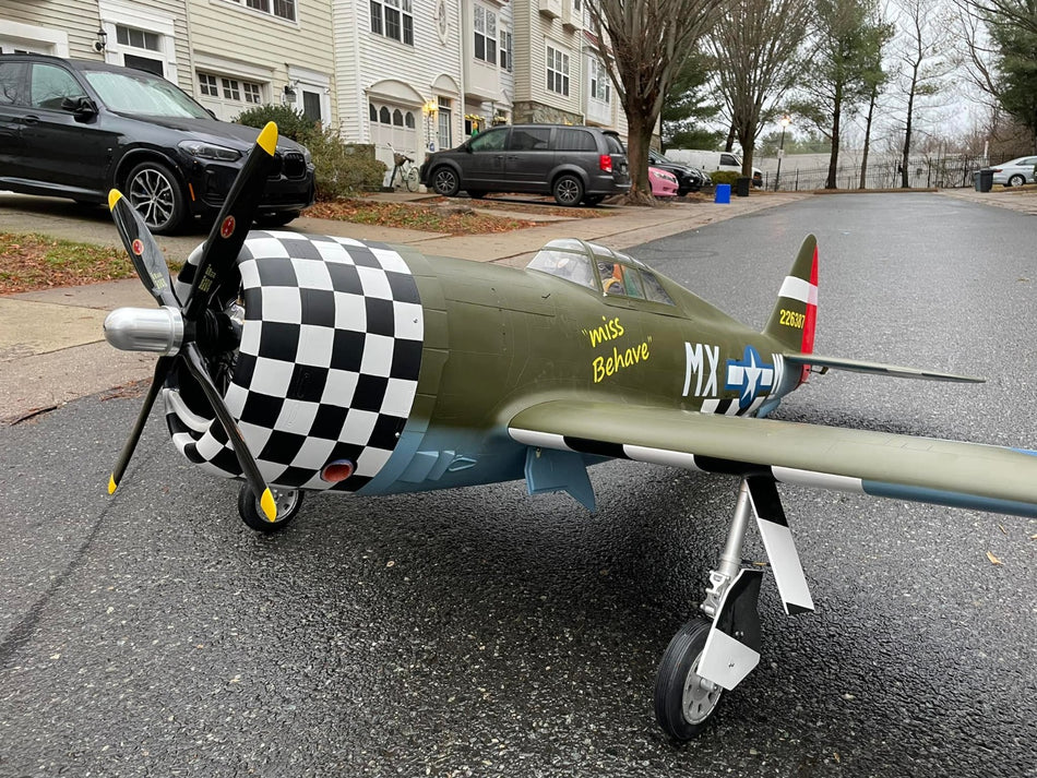 P-47 Thunderbolt, Miss Behave, TopRC Model