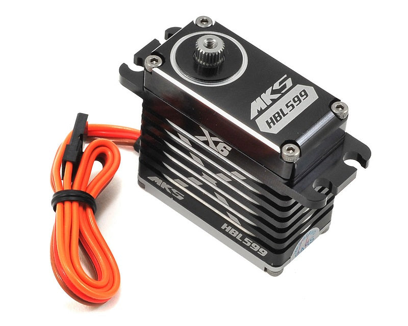 MKS Servos X6 HBL599 Brushless Titanium Gear High Torque Digital Servo (Wide Voltage)