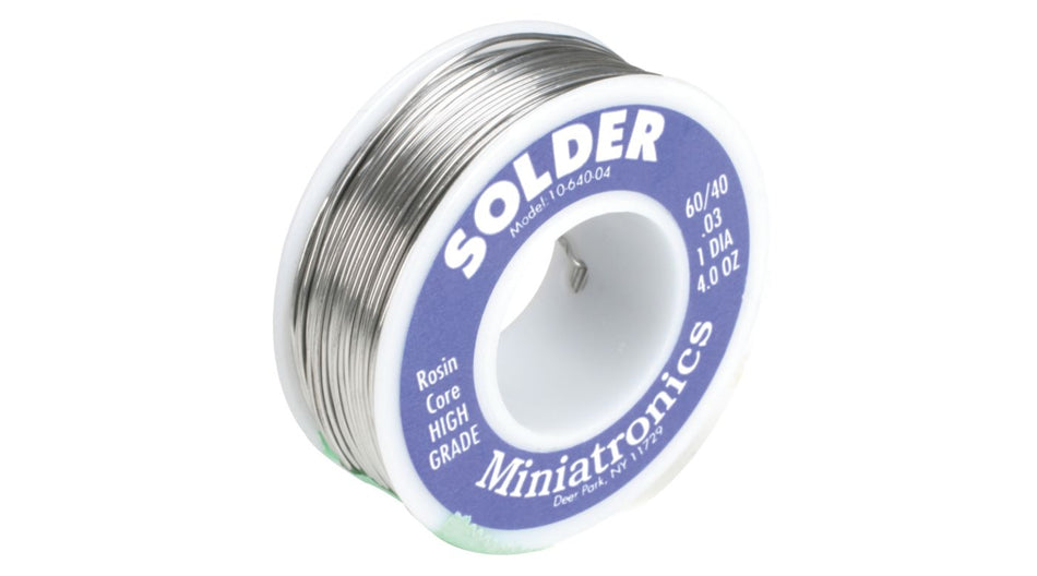 Rosin Core Solder 60/40, 4oz