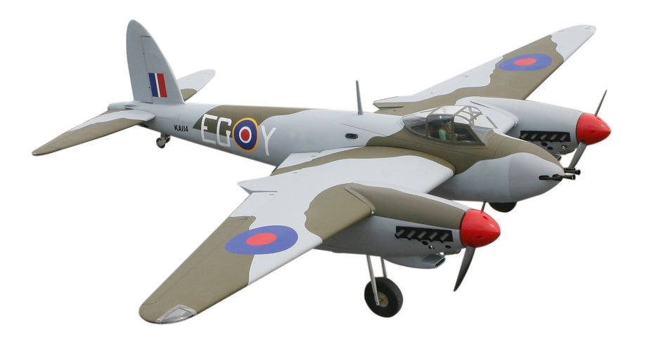 De Havilland Mosquito, Matte, Twin Engine .46 - .55 (ARF), Seagull Models