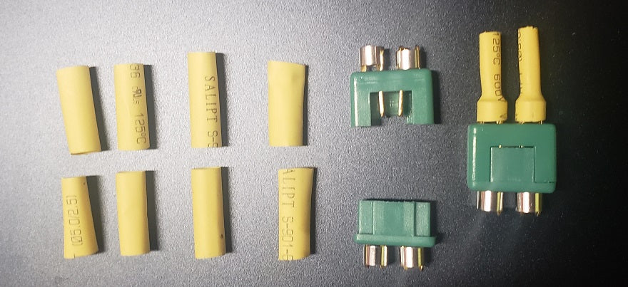 MPX RC Connector Plugs with Rings (2 pairs)