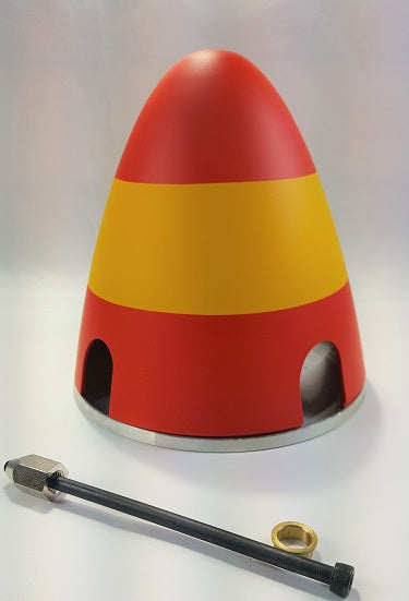 4-Bladed Spinner, Old Crow, P-51 Mustang, TopRC Model