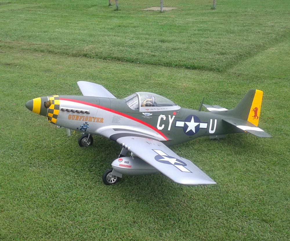 TopRC Model P-51D Mustang Gunfighter 89