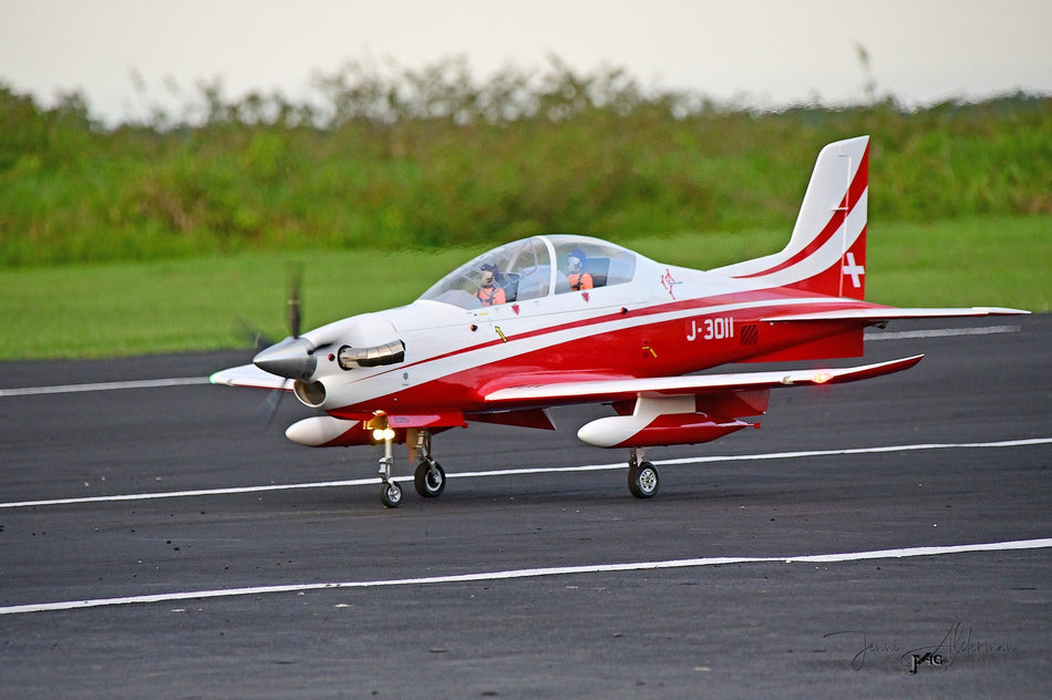 Pilatus PC-21 XL V2, Red/White, SebArt