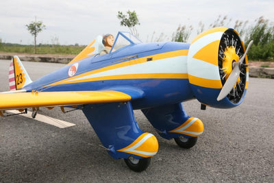 P-26A Peashooter, Yellow, Cowling, Seagull Model
