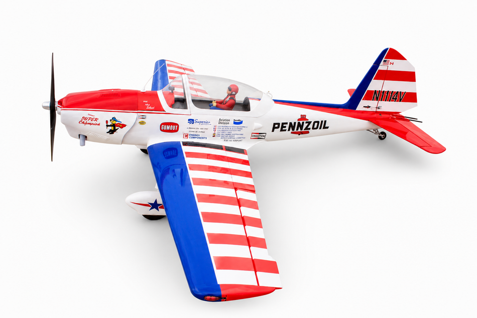 Seagull Models Art Scholl "Pennzoil" Super Chipmunk 99" Giant Scale ARF | 60cc–76cc Gas RC Plane