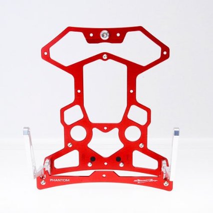 Secraft FPV Transmitter Tray for Phantom 1, Phantom 2, Phantom 2 Vision Transmitter - Red
