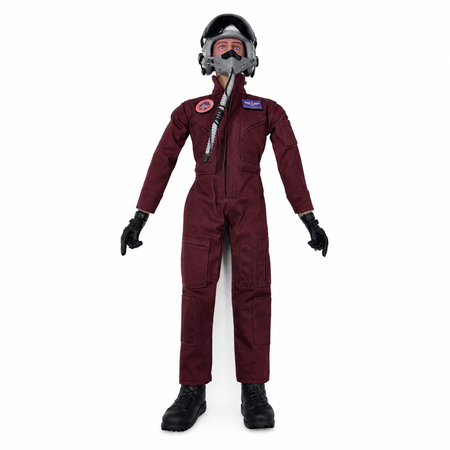 Gator RC 1/6 Scale Full Body Jet Pilot with Removable Helmet – Burgundy Red