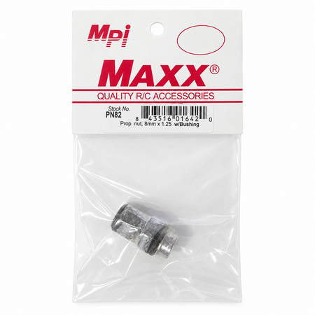 ProSpin 8mm x 1.25 Prop Nut with 8mm Bushing (PN82)