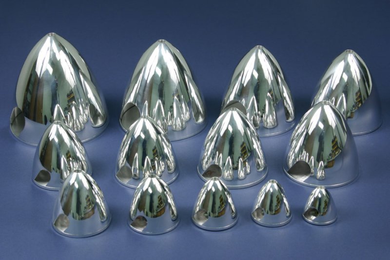 2 Bladed 3.25" (82MM) ProSpin Bar-Stock Aluminum Spinner