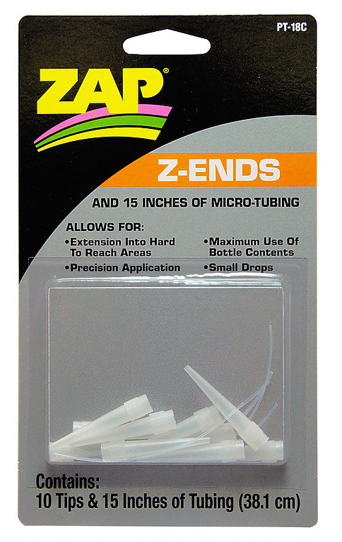 Zap PT-18 Z-Ends CA Nozzles (10)