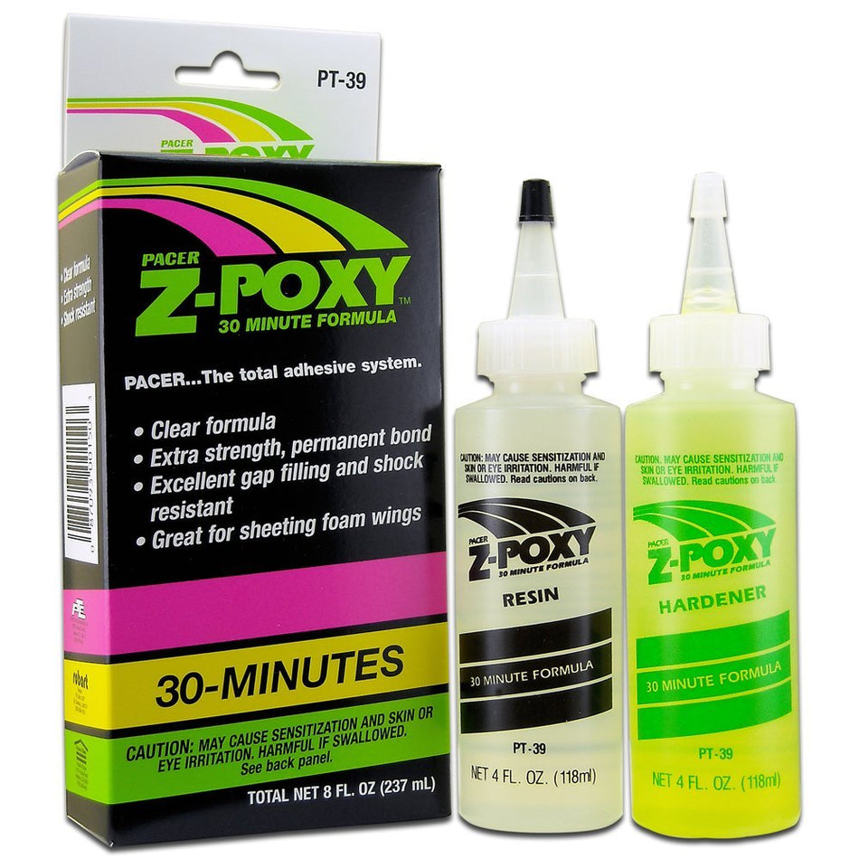 Z-Poxy 30 Minute Epoxy, ZAP PT-39 (8 oz. kit)