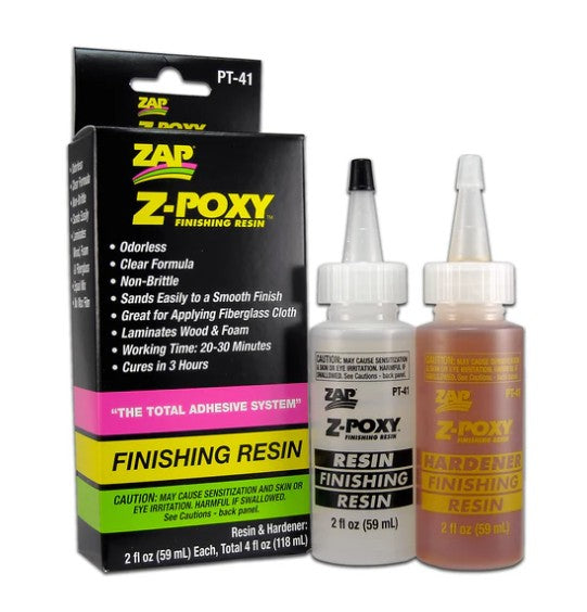Z-Poxy Finishing Resin, 4oz kit (PT-41) or 12oz kit (PT-40) – Gator RC