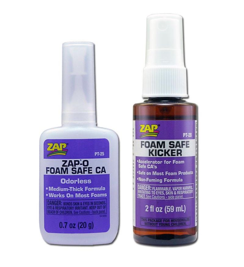 ZAP CA, Foam Safe Kit with Accelerator #PT-25, PT-28