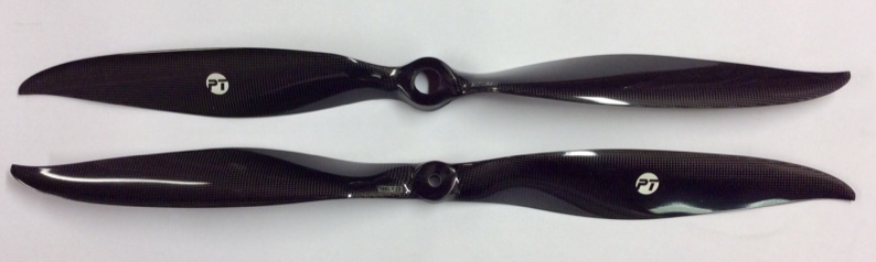 23x18 PT Model Carbon Fiber Contra Prop Front