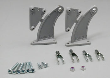 Control Horn, Ball Clevis, 1 1/4", 2 Pack (Robart 333)