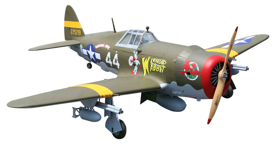 P-47 Thunderbolt, Wicked Rabbit, 55cc (ARF), Seagull Models