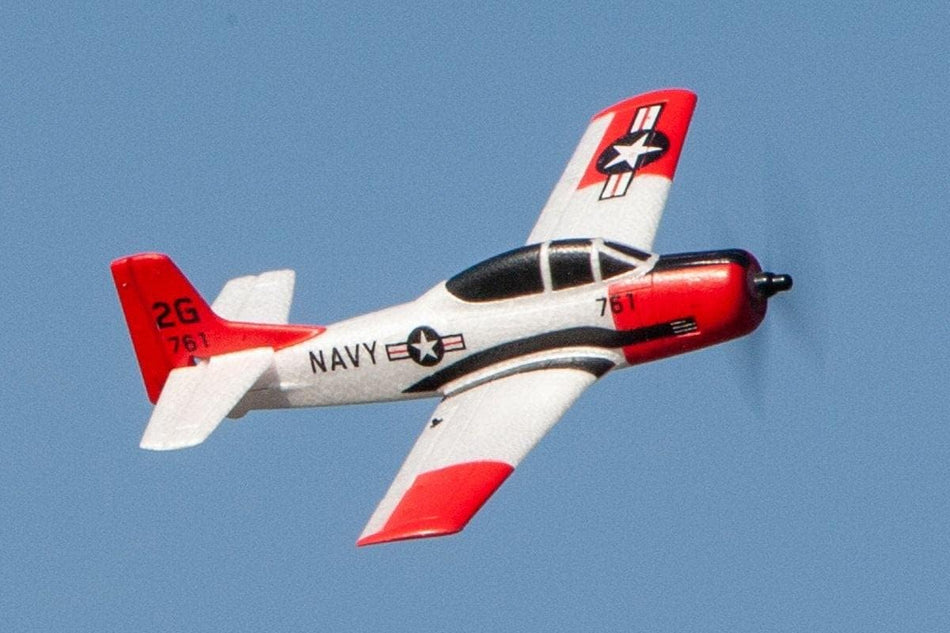 Rage RC T-28 Trojan Micro RTF Airplane w/ PASS Stability System – 400mm