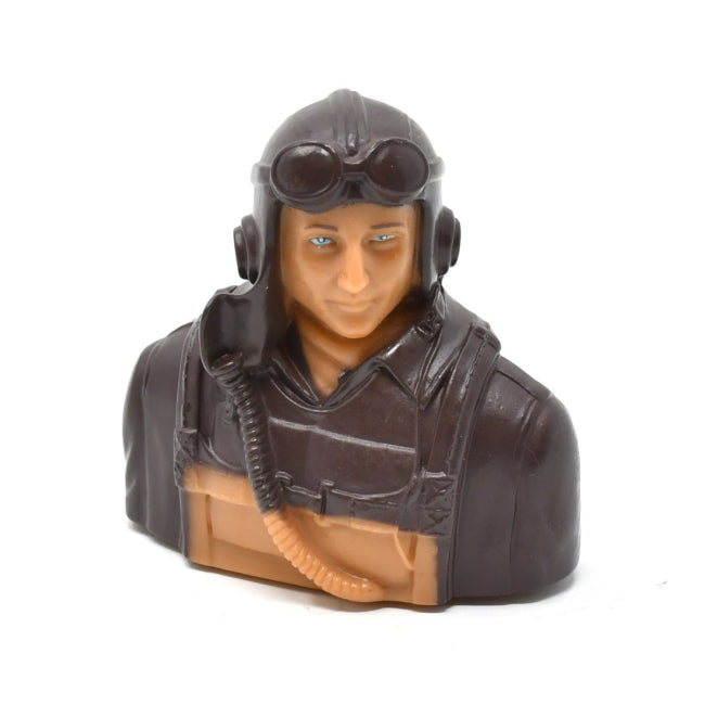 RC Flying USA WWII Warbirds Pilot Bust 1/6 Prime Paint
