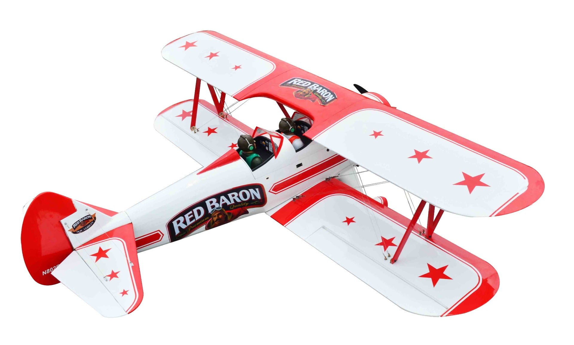 Seagull Red Baron Pizza Squadron's Stearman (ARF) – Gator RC