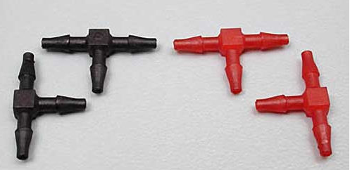 Robart T Tubing Coupler 1/16" (4)