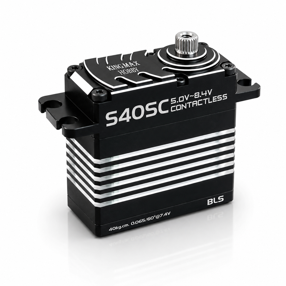 KingMax S40SC Telemetry Brushless HV Servo – 40kg Steel Gear Waterproof