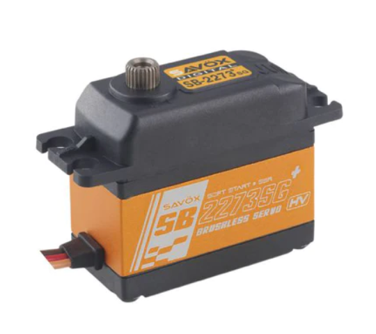 Savox SB2273SGP - High Voltage Brushless Digital Servo 0.095sec/388.8oz @ 7.4V
