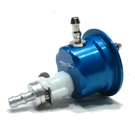 Fuel Jerry Can Refueling Cap w/Fittings, V2 Blue (Secraft)