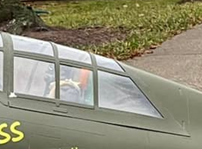 Canopy, Bonnie or Miss Behave (P-47, TopRC Model)