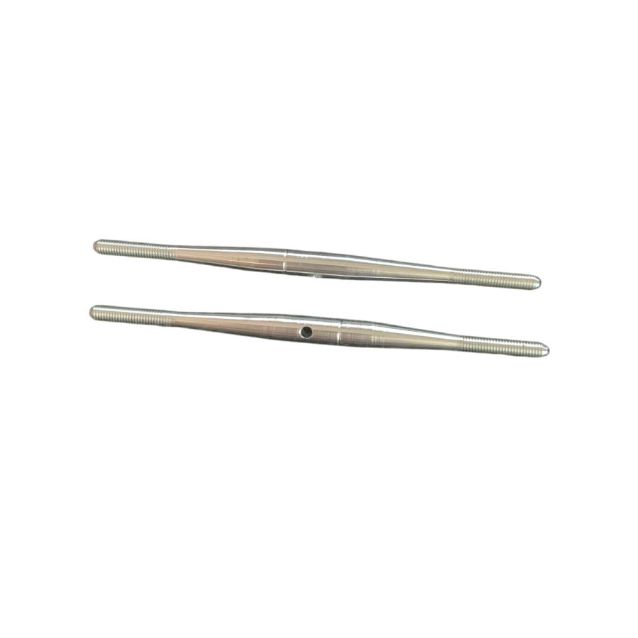 Turnbuckle, 80mm (3.15") M3 Aluminum, Secraft (2 pack)