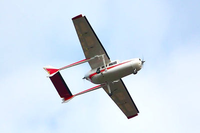 Cessna 337-Red/White, Canopy, Seagull Models