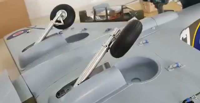 Electric Retract Gear, P-40, Seagull Model